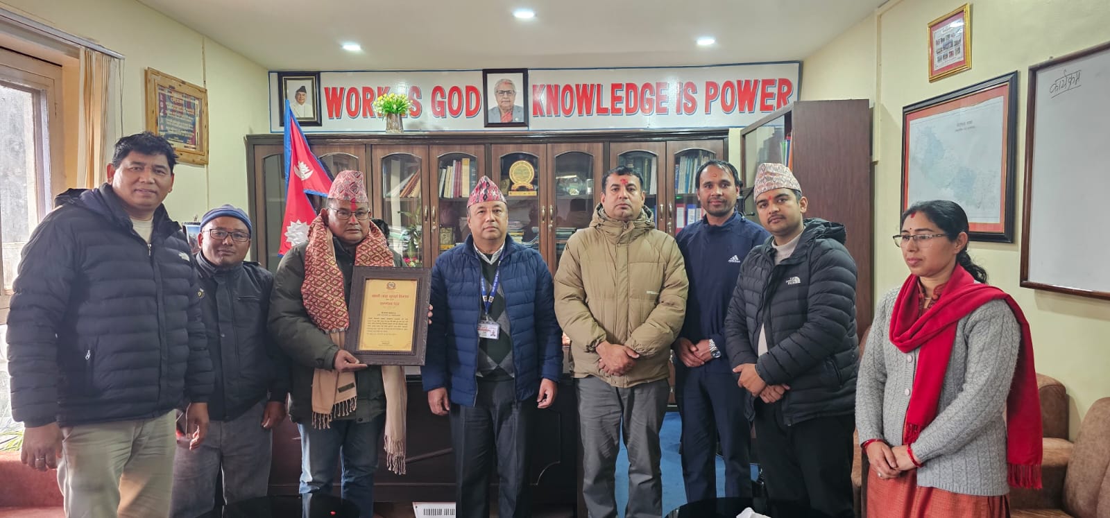 Album for विभामा ३१ वर्ष बढी सेवा गर्नु भएका ह.स.चा. दिपक तामाङ्गज्यूको विदाई कार्यक्रम